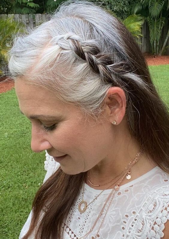 Braided Crown Hairstyles for Women Over 50