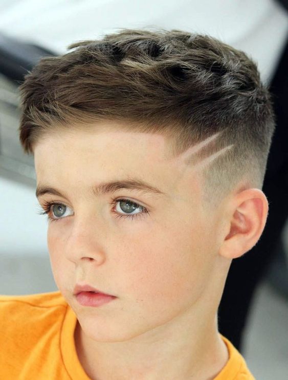 Crew Cut Hairstyles for Boys