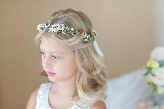 Lily of the Valley Flower Crown