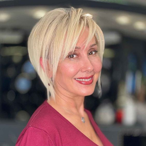 Long Pixie Hairstyles for Women Over 50