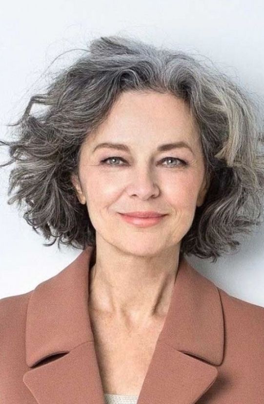 Soft Curls Hairstyles for Women Over 50