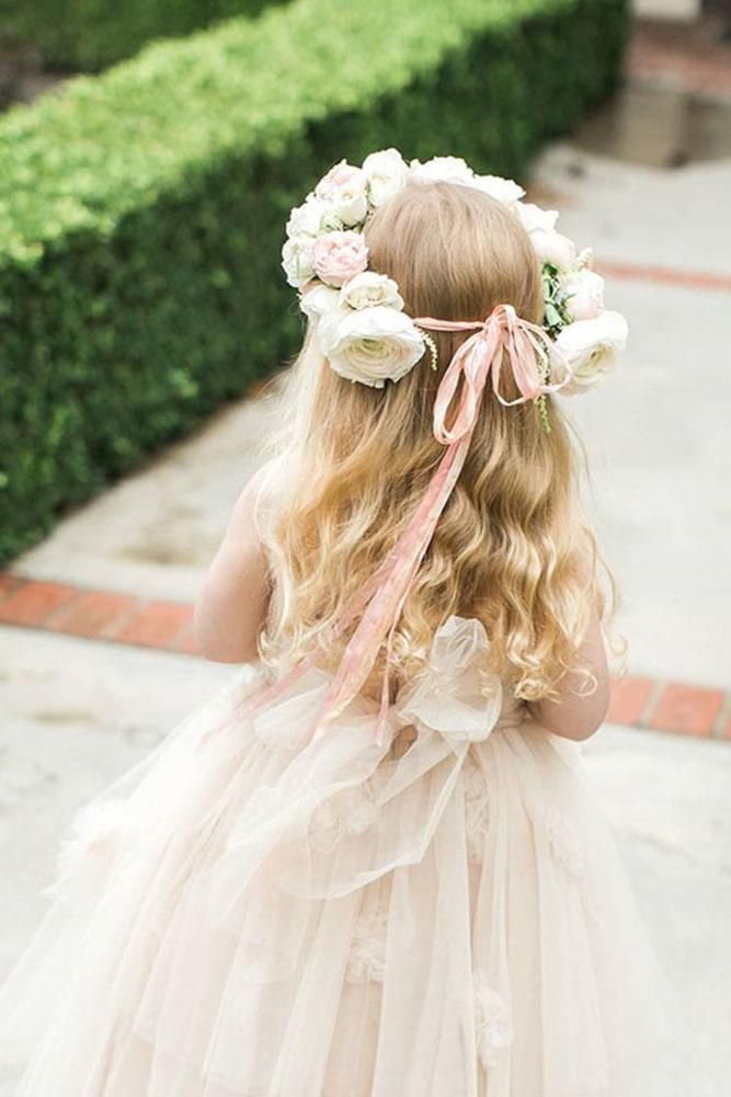 The Popular Flower Crown baby hairstyle