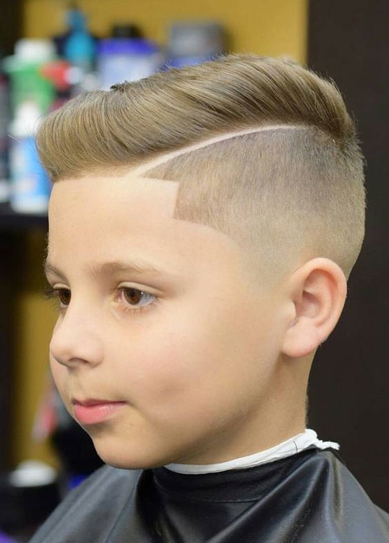 Undercut Hairstyle with Shaved Sides