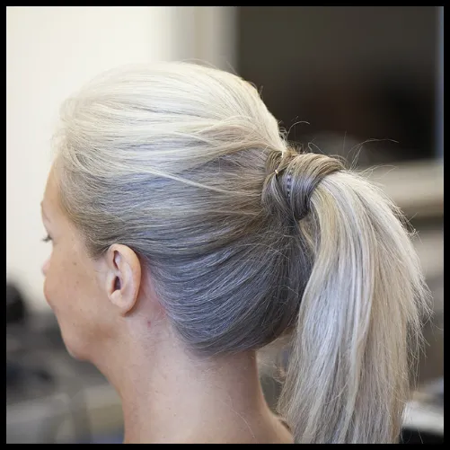 High Ponytail Wrap