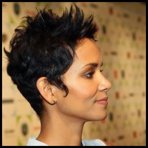 Halle Berry’s Spiky Pixie