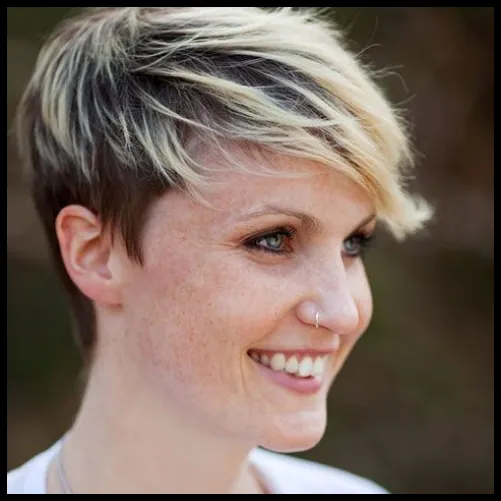 Bleached Tips Pixie