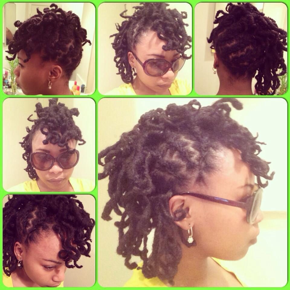 Curled Short Locs