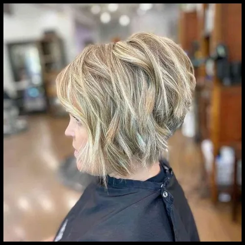 Stacked Layered Bob