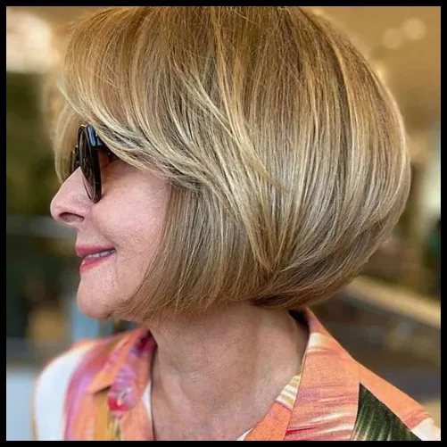 Layered Bob with Highlights