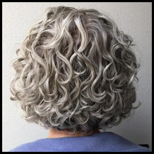 Curly Layered Bob