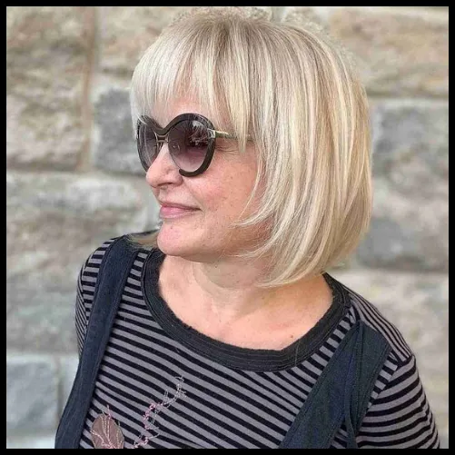 Neck-Length Bob for Fine Thin Hair