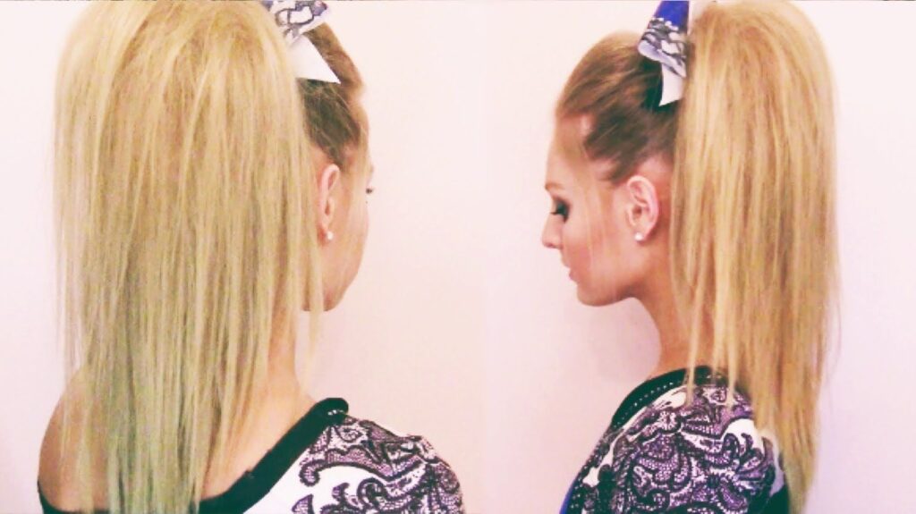 Cute Hairstyles for Cheer
