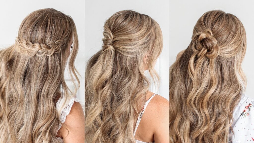 How to do Half-up Half-down Hairstyles