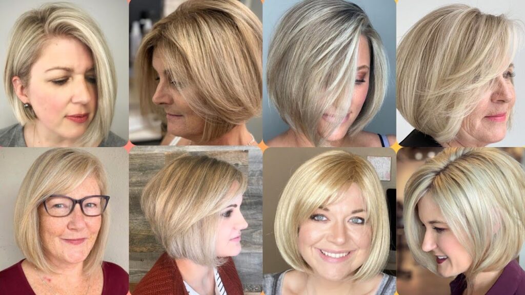 Layered Bob Hairstyles for Women Over 50