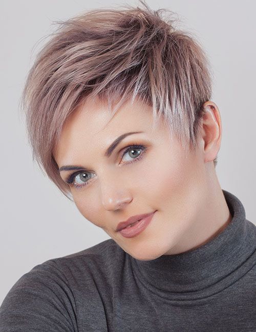 Layered Pixie Short Hairstyles for Fine Hair