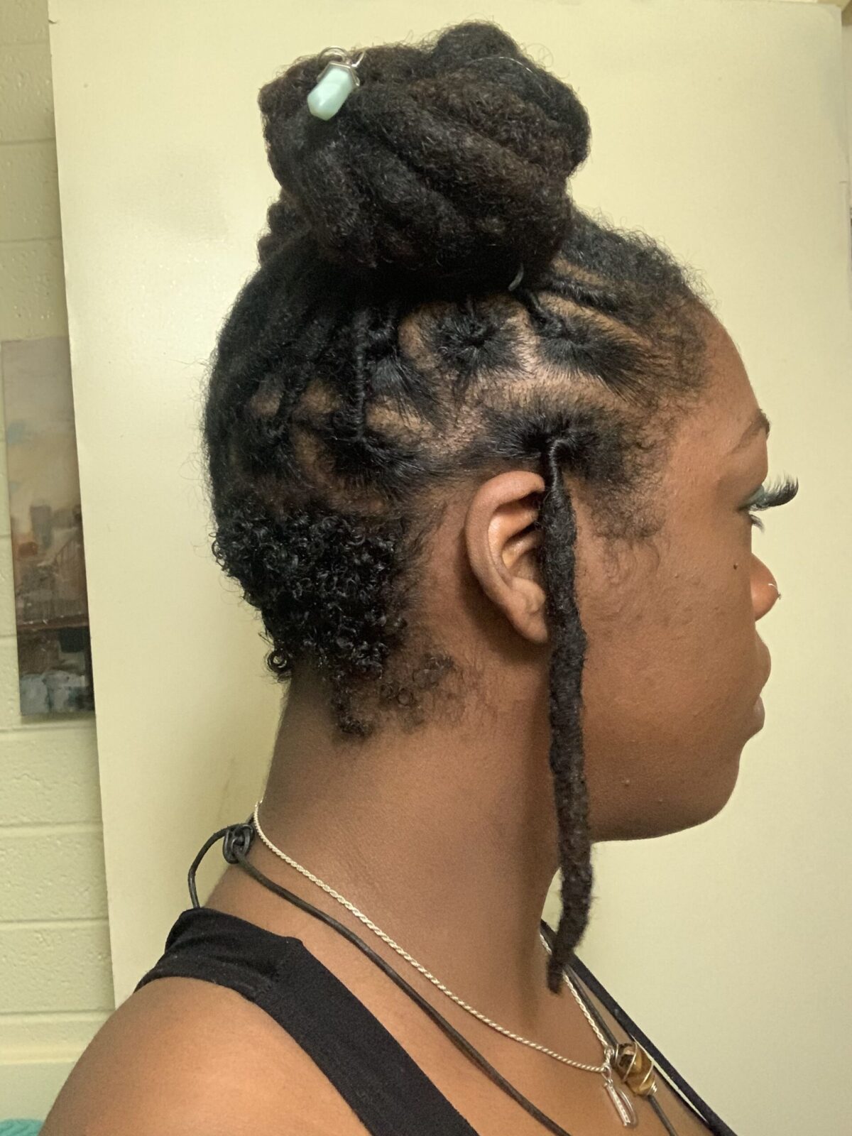 Locs with Undercut