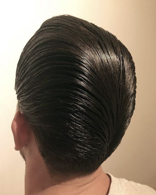 The Brushed Back Undercut