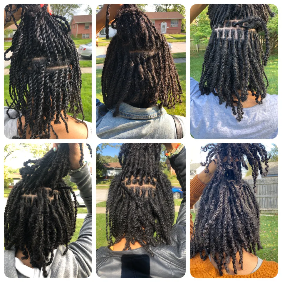 Two-Strand Twist Locs