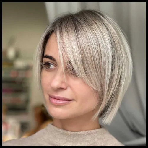 Side-Parted Bob