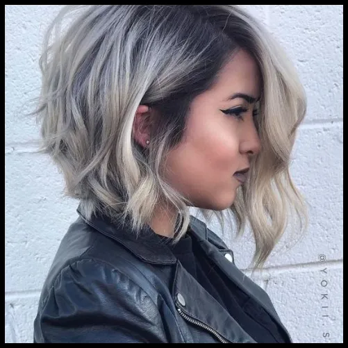 Asymmetrical Grunge Bob