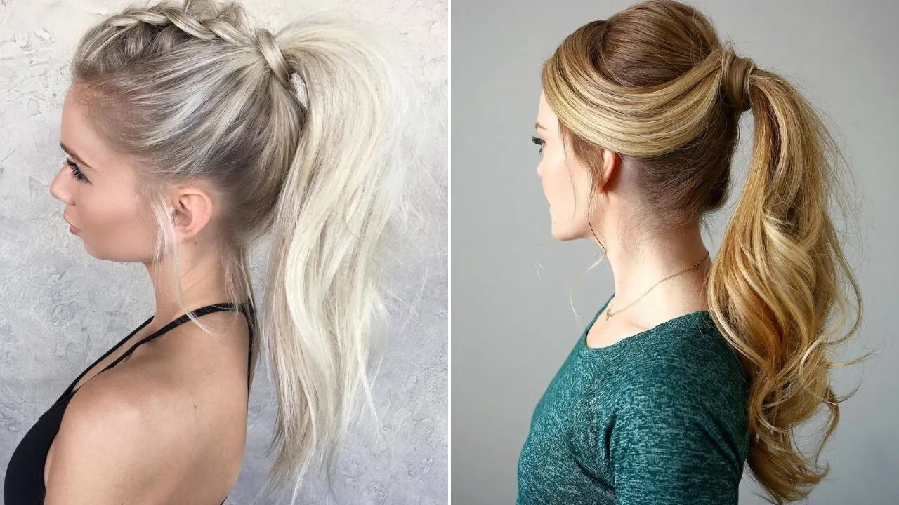 Loose Ponytail